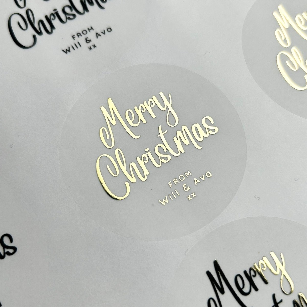 Classic Christmas Stickers - Cosy & Sparkle