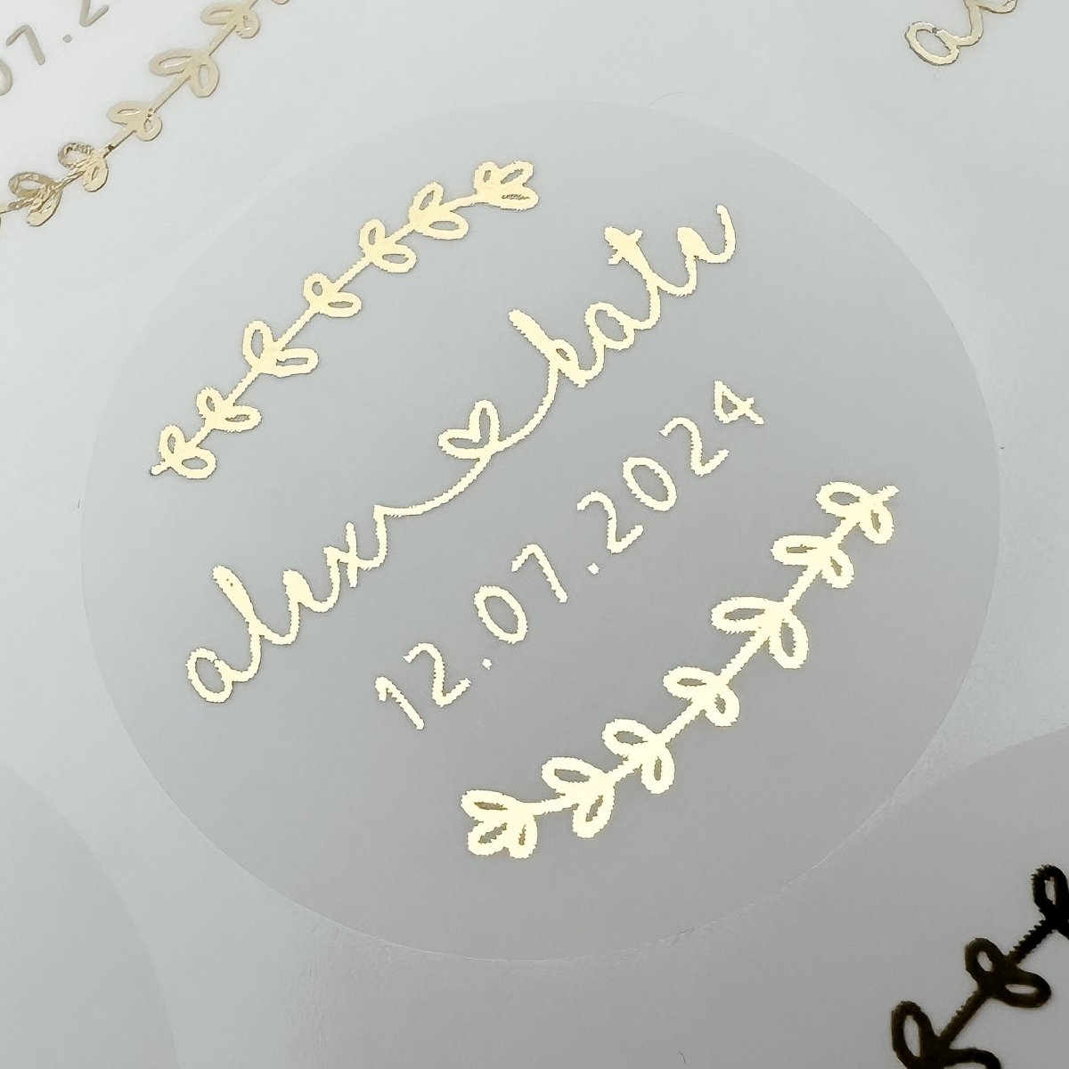 Country Wedding Stickers - Cosy & Sparkle