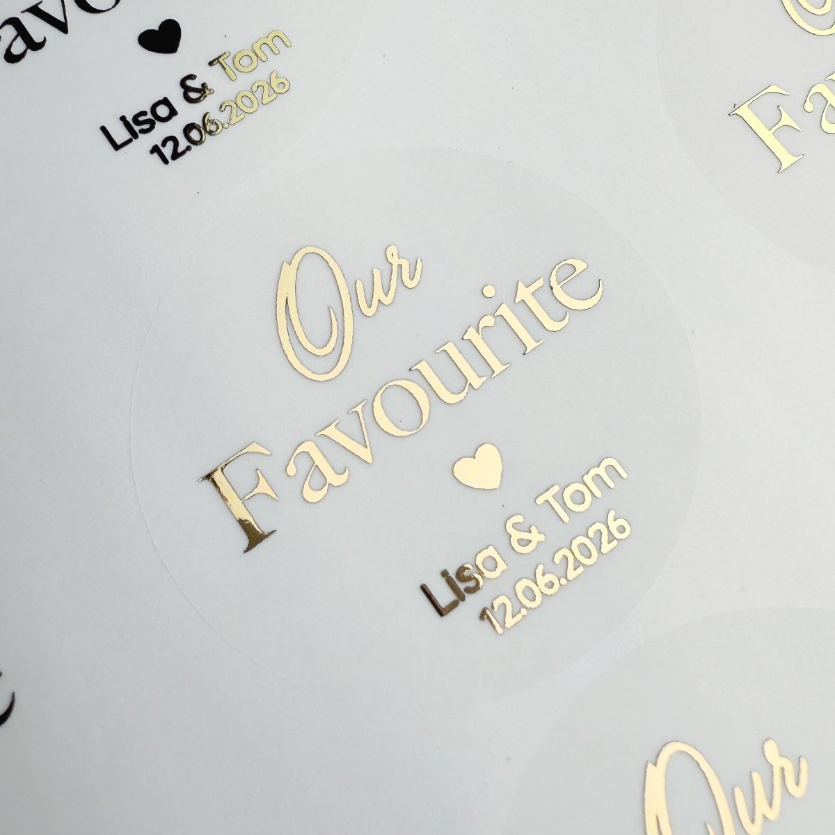 Our Favourite Wedding Stickers - Cosy & Sparkle